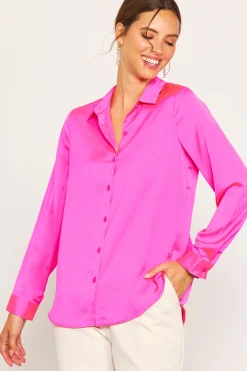 Recycled Classic Button Down Top