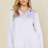 Recycled Classic Button Down Top