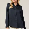 Recycled Classic Button Down Top