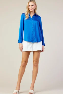 Recycled Classic Button Down Top
