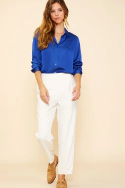 Recycled Classic Button Down Top
