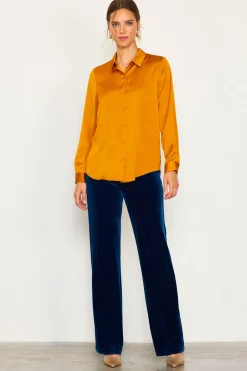 Recycled Classic Button Down Top