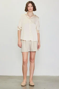 Recycled Classic Button Down Top