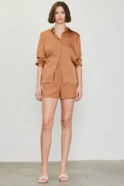 Recycled Classic Button Down Top