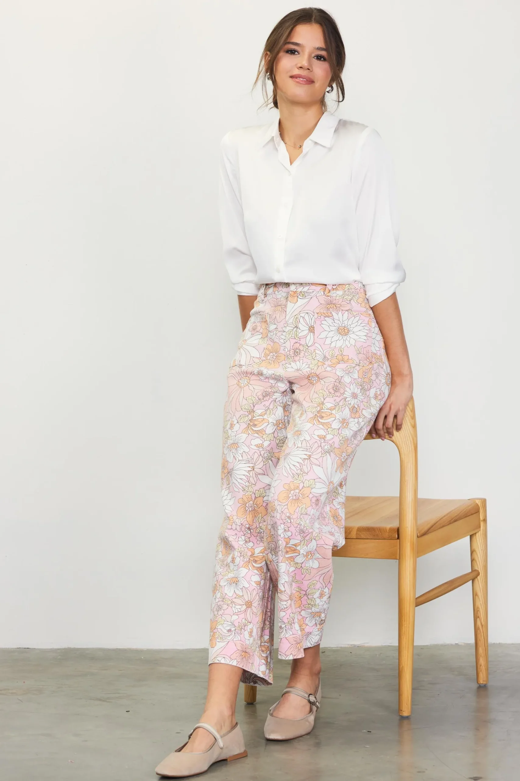 Recycled Classic Button Down Top