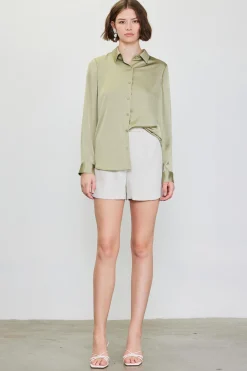 Recycled Classic Button Down Top