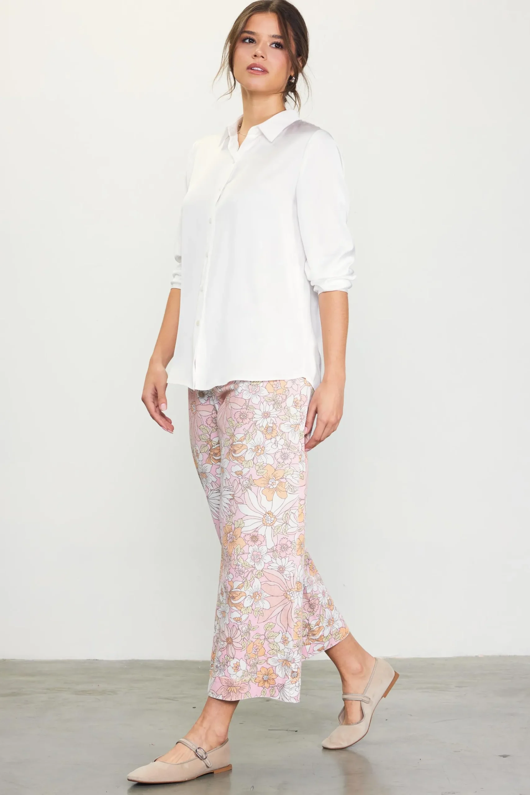 Recycled Classic Button Down Top