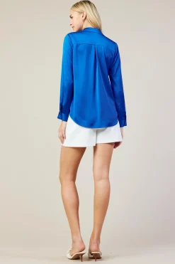 Recycled Classic Button Down Top