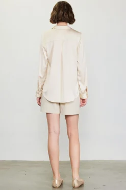 Recycled Classic Button Down Top
