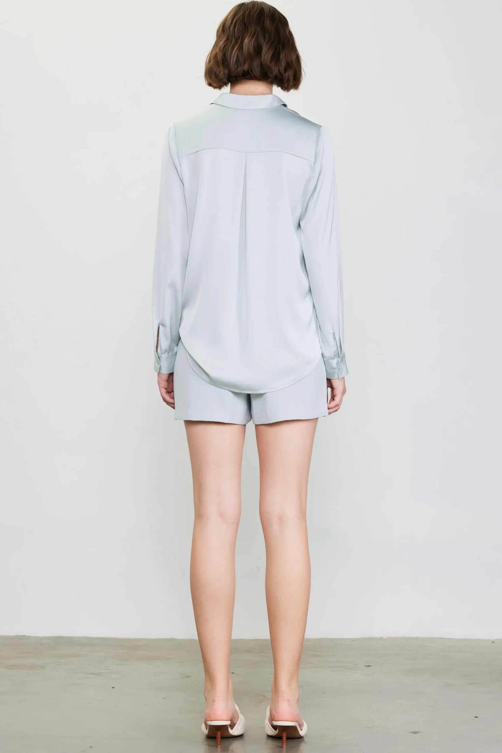 Recycled Classic Button Down Top