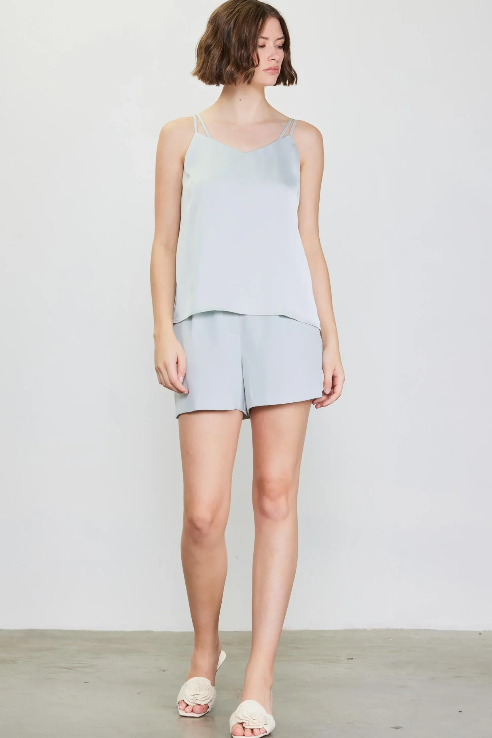 Recycled Double Strap Cami
