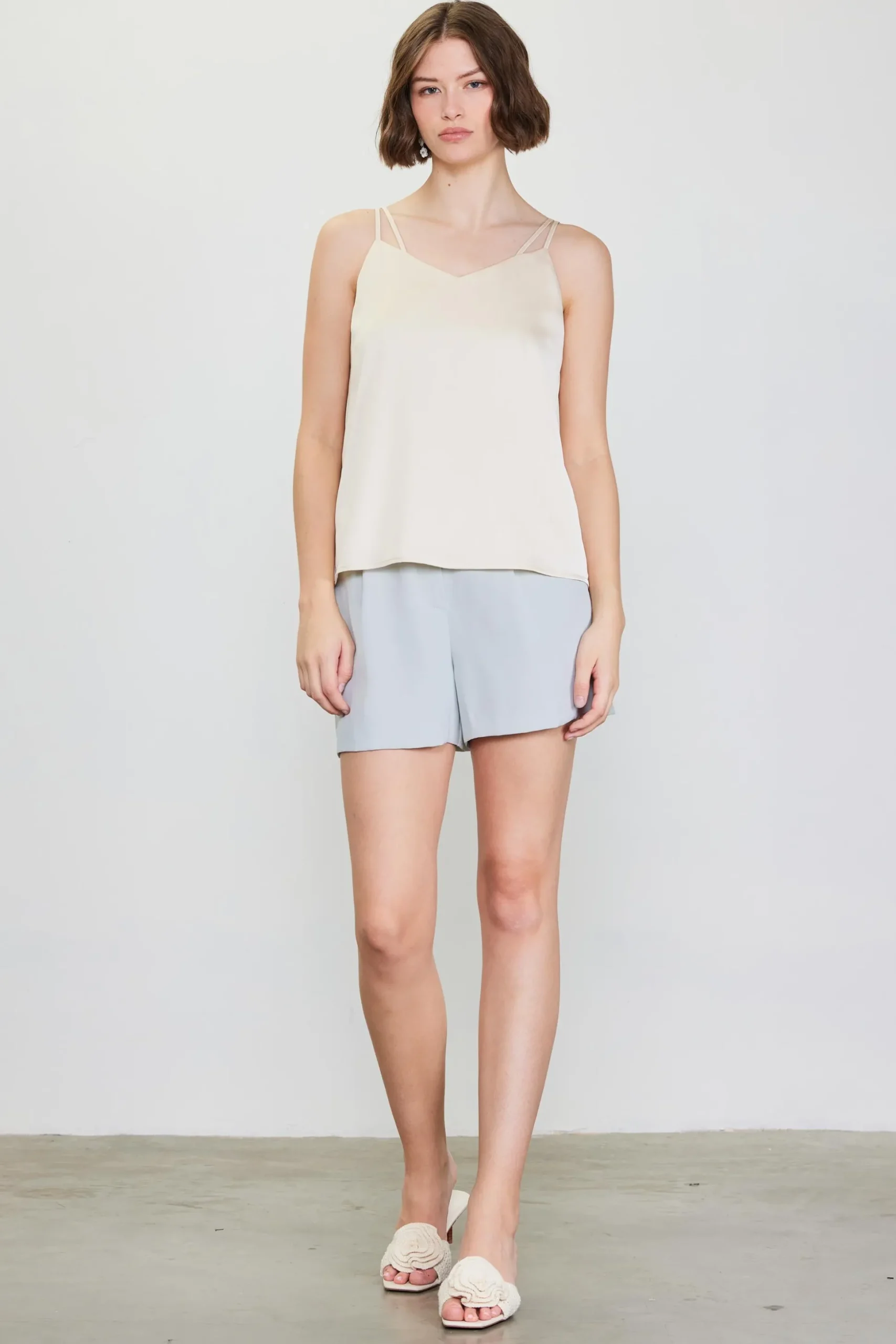 Recycled Double Strap Cami