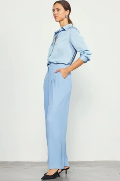 Recycled Wide Leg Pants