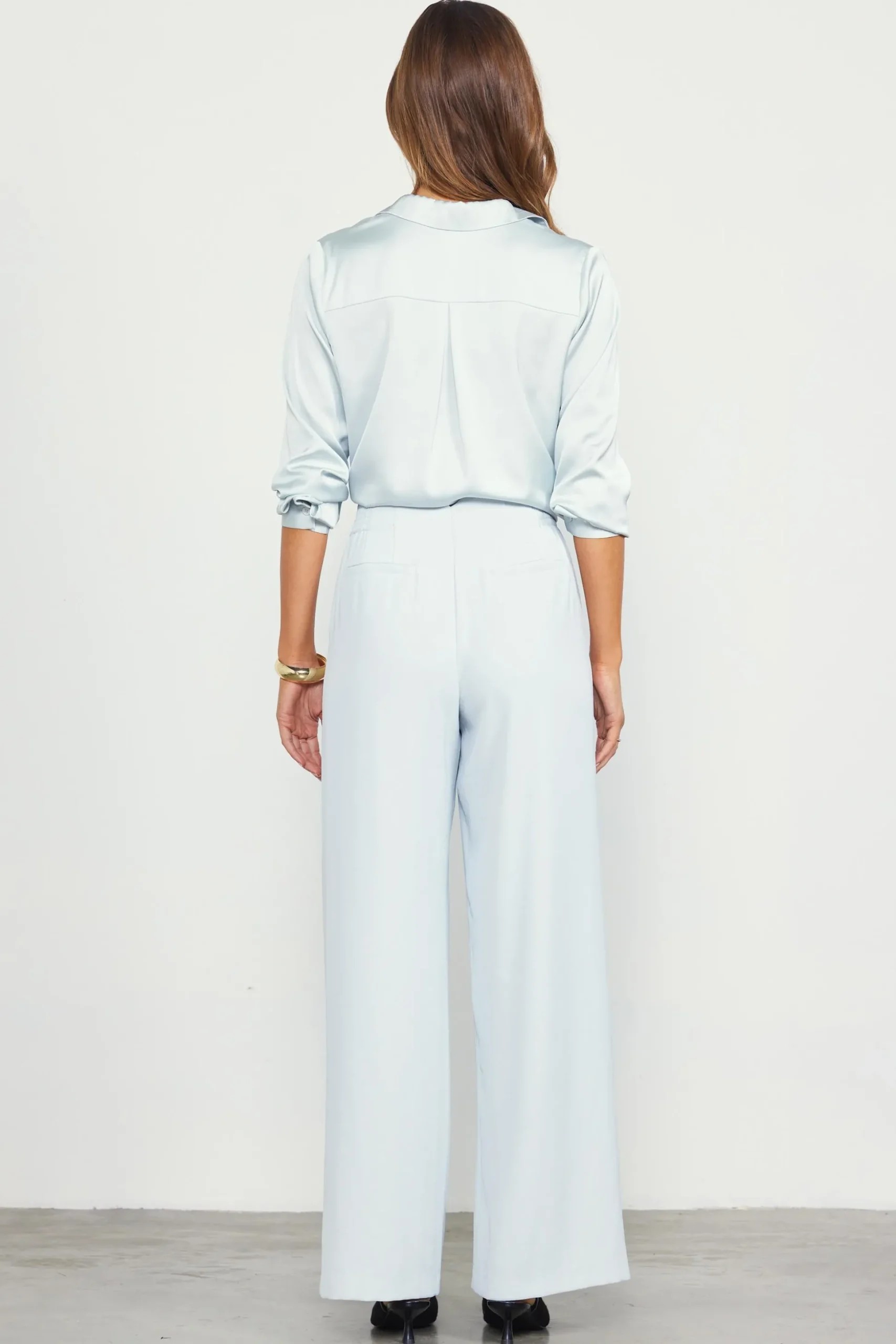 Recycled Wide Leg Pants