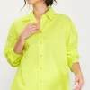 Relaxed Fit Poplin Longsleeve Shirt