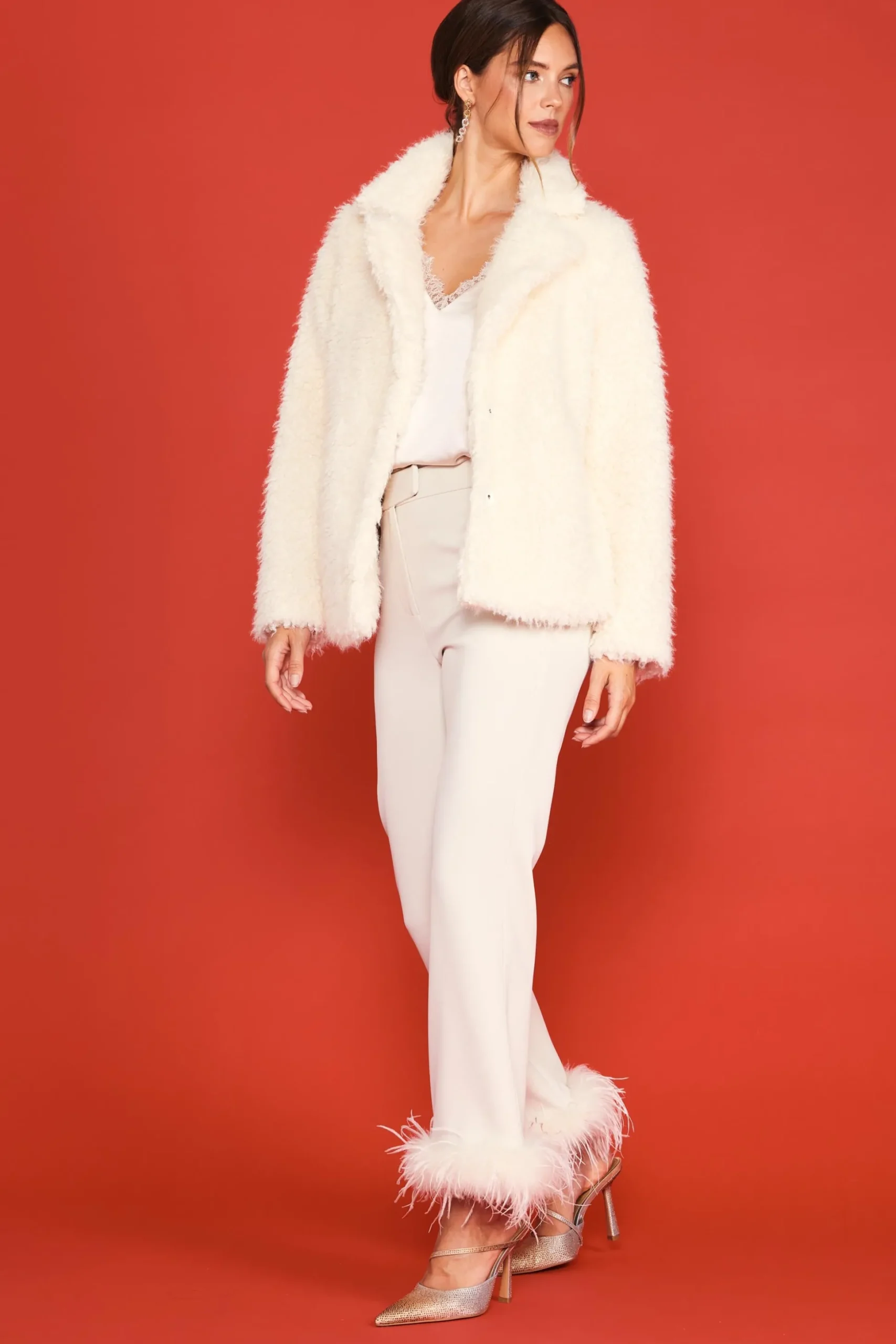 Relaxed Fit Sherpa Jacket