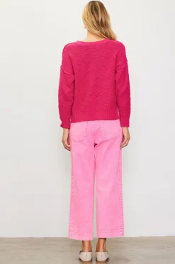 Relaxed V Neck Sweater