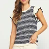 Ruffle Sleeve Sweater