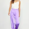 Satin Straight Leg Pant