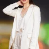Satin Tailored Blazer