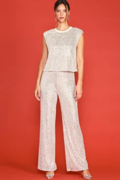 Sequin Bubble Muscle Tank