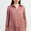 Shimmery Button Down Blouse