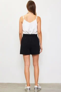 Structured High Waisted Shorts