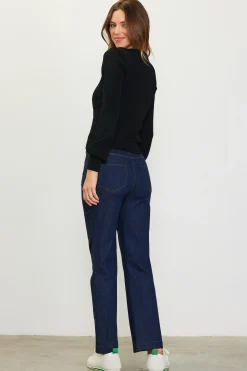 Sweetheart Neck Longsleeve Knit Top