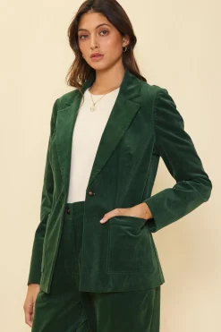 Tailored Corduroy Blazer