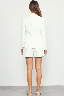 Tailored Single-Breasted Blazer