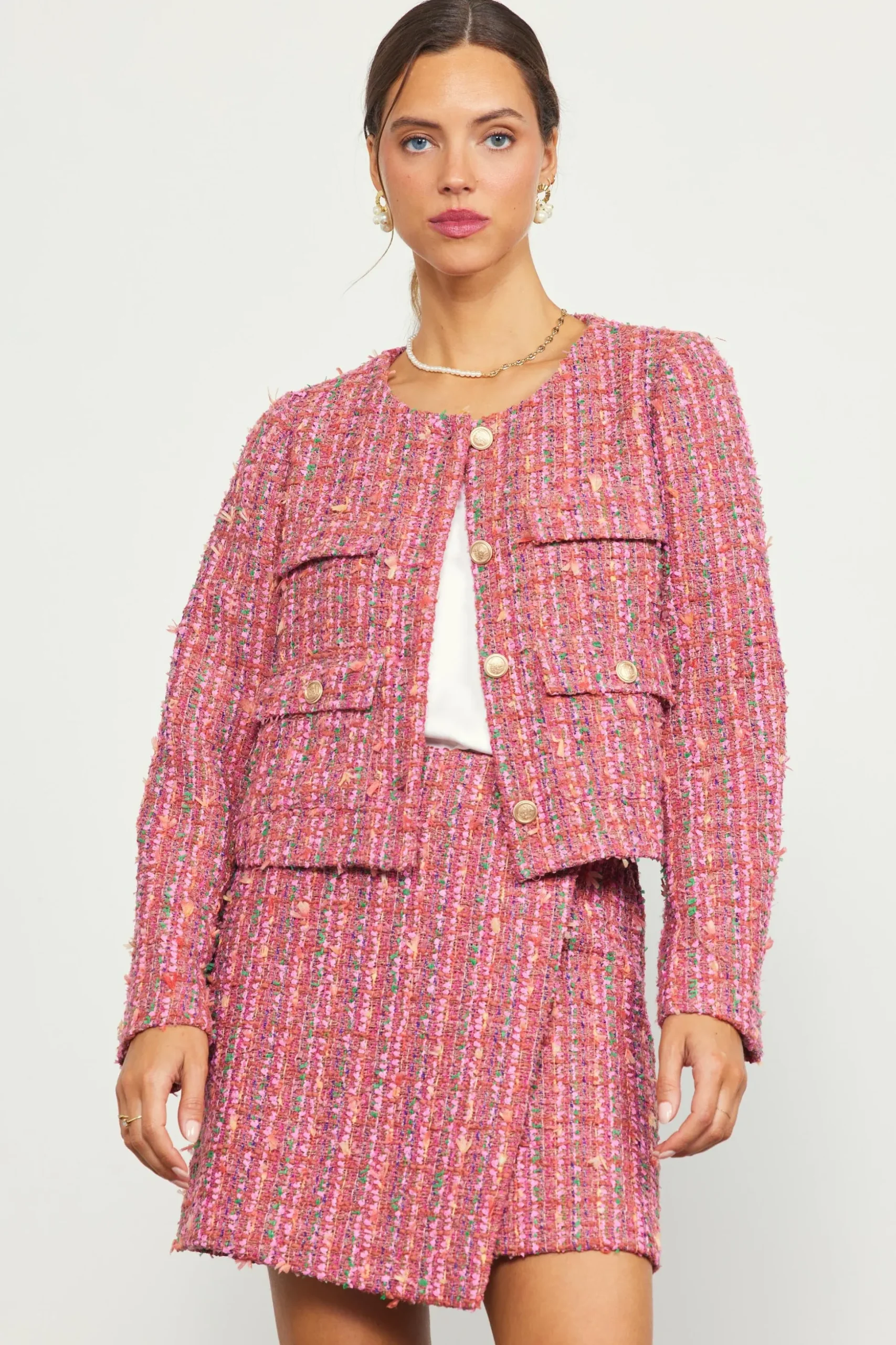 Tweed Structured Jacket