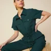 Utility Short Sleeve Jumpsuit