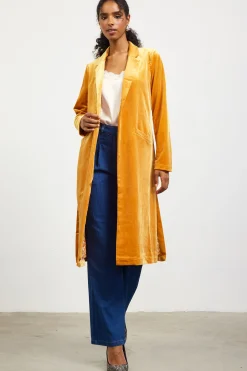 Velvet Duster Coat