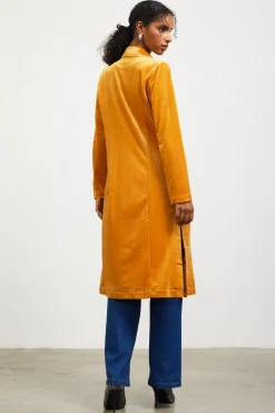 Velvet Duster Coat