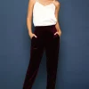 Velvet Jogger Pants