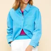 Washed Cotton Twill Shacket